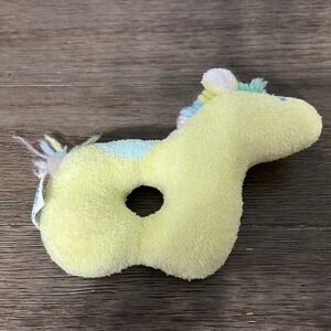 Vintage Eden Terry Cloth Horse Rattle